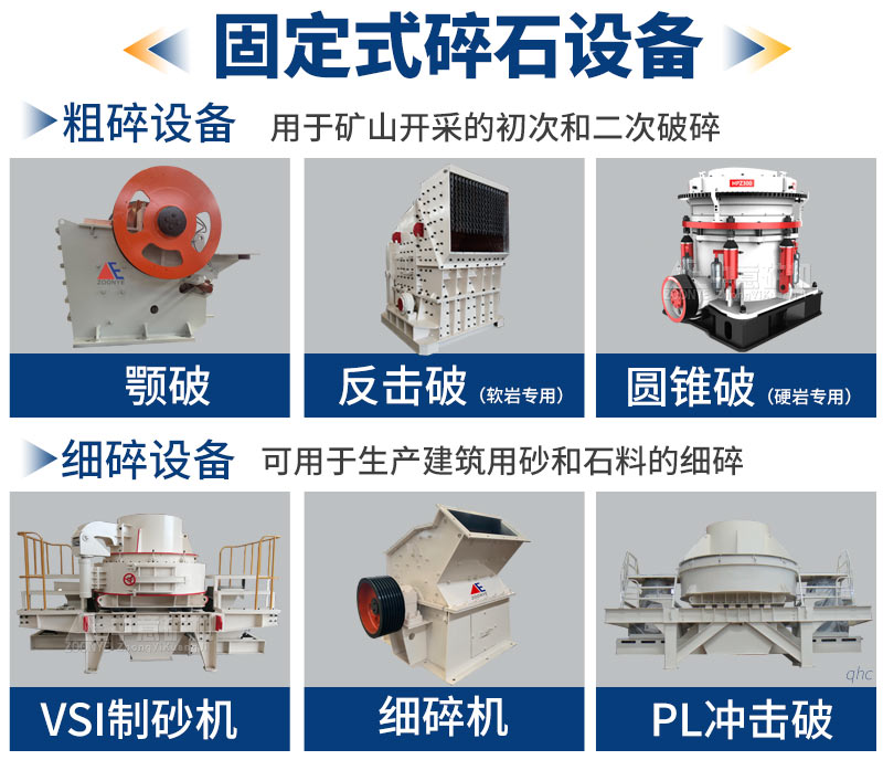 多種碎石機